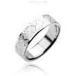 316L Stainless Steel Ring. Checker