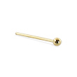 9K Yellow Gold Nose Stud With 1.5Mm Ball