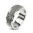 316L Stainless Steel Chain Links Loop Center Ring