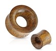 Pair Of Concave Hollow Saddle Fit Snake Wood Organic Tunnels